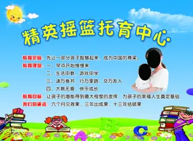 早教海报psd文件可编辑高清