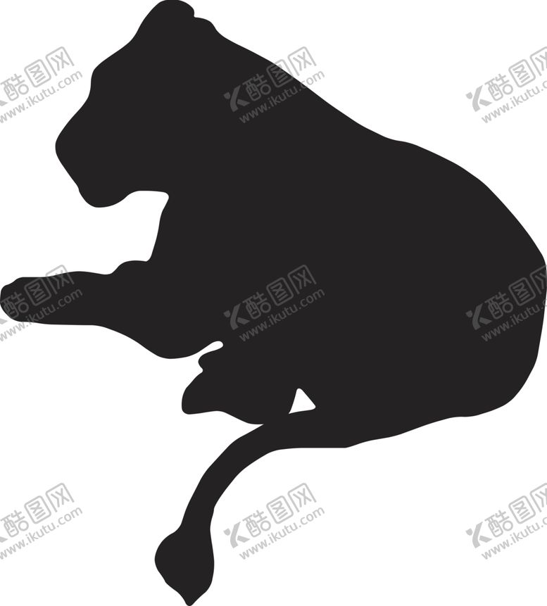 编号：93784203301801155547【酷图网】源文件下载-动物剪影