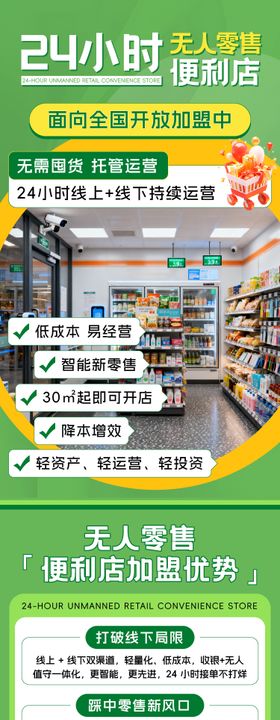24小时无人零售便利店详情页