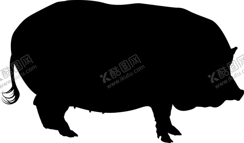 编号：71884306240731367466【酷图网】源文件下载-动物剪影