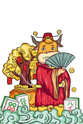 卡通牛形象