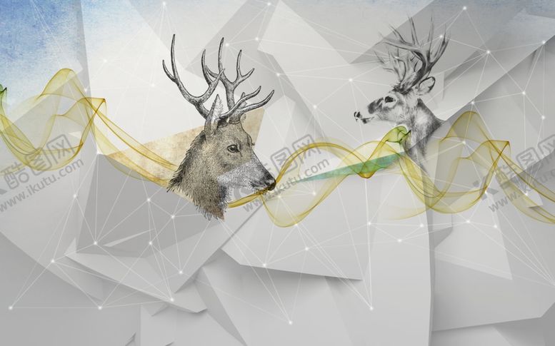 编号：93111310081126496226【酷图网】源文件下载-装饰画背景墙