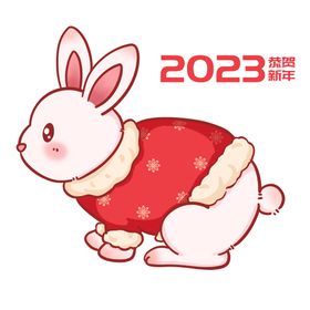 2023春节兔子