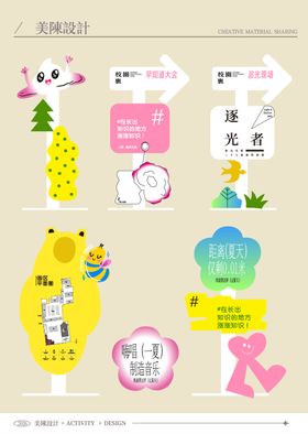 多巴胺熊趣味户外品牌视觉导视指引