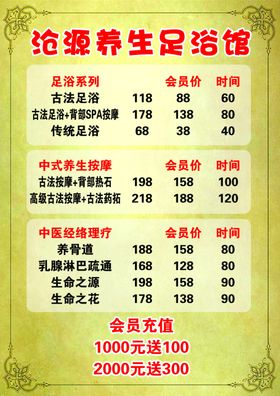 沧源养生A4