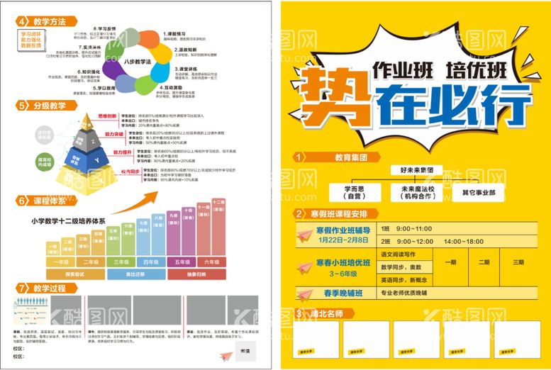 编号：93804011131844474136【酷图网】源文件下载-教育机构培训传单