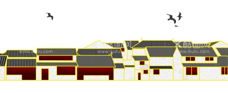 编号：45219309210706473872【酷图网】源文件下载-江南建筑素材