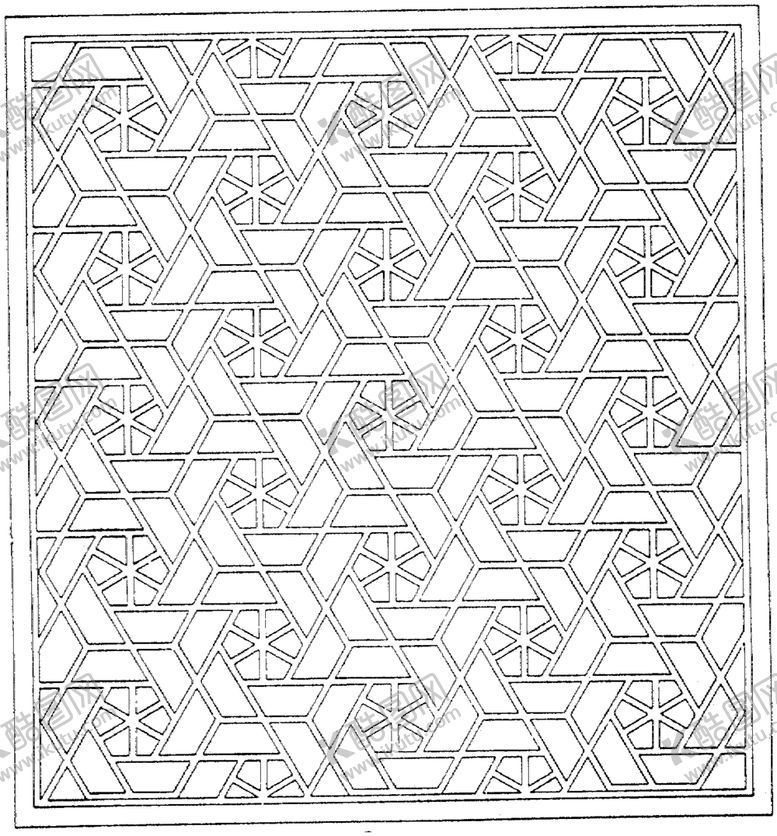 编号：71175710081609023552【酷图网】源文件下载-镂空花图案