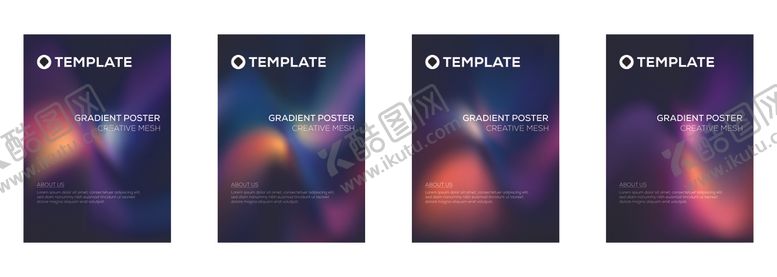 编号：59184504040604366694【酷图网】源文件下载-绚丽多彩手机海报设计