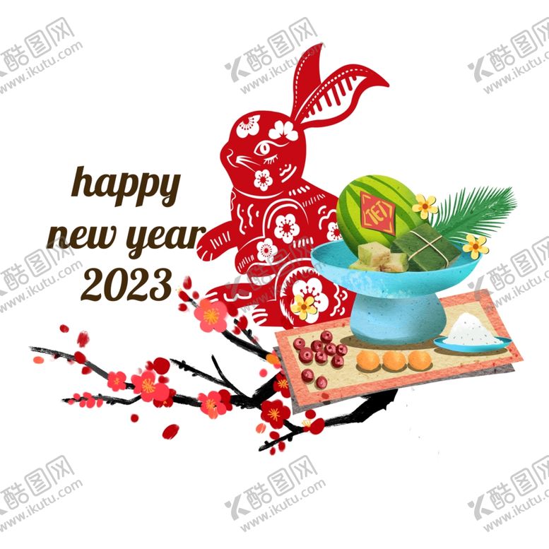 编号：88122412082117563345【酷图网】源文件下载-兔年素材设计图片