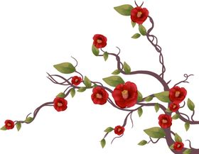 花藤花边边框装饰