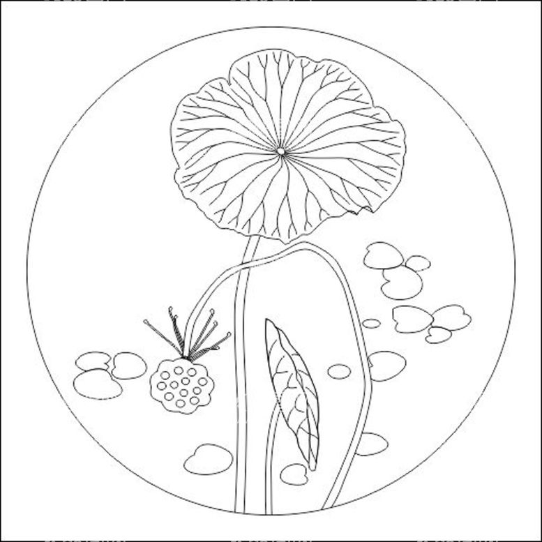 编号：35841511141930336963【酷图网】源文件下载-荷花装饰画