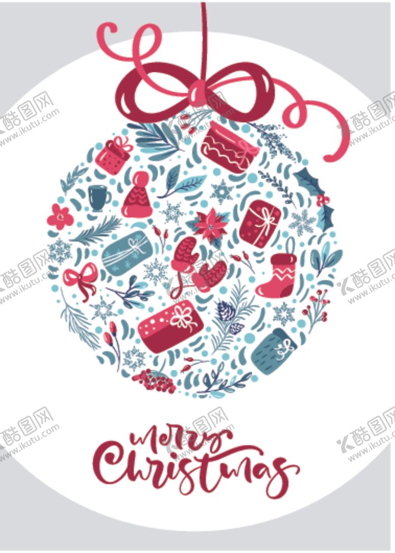 编号：40960109231931324167【酷图网】源文件下载-小清新圣诞节创意海报