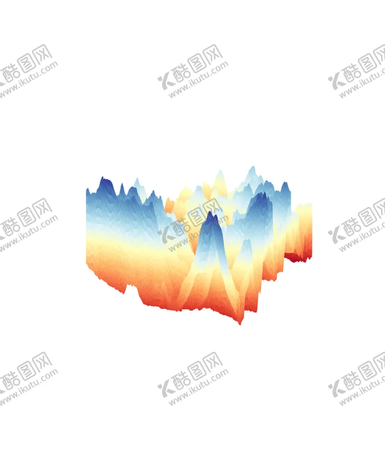 编号：89111204172310144000【酷图网】源文件下载-抽象山峰