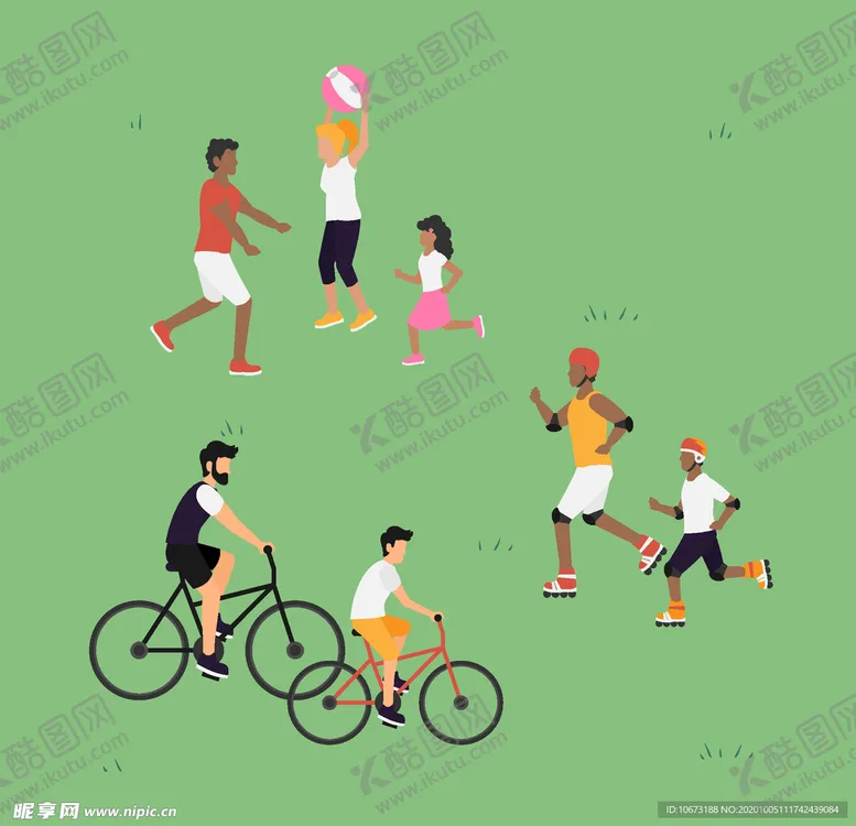 编号：78669103312013042560【酷图网】源文件下载-公园活动