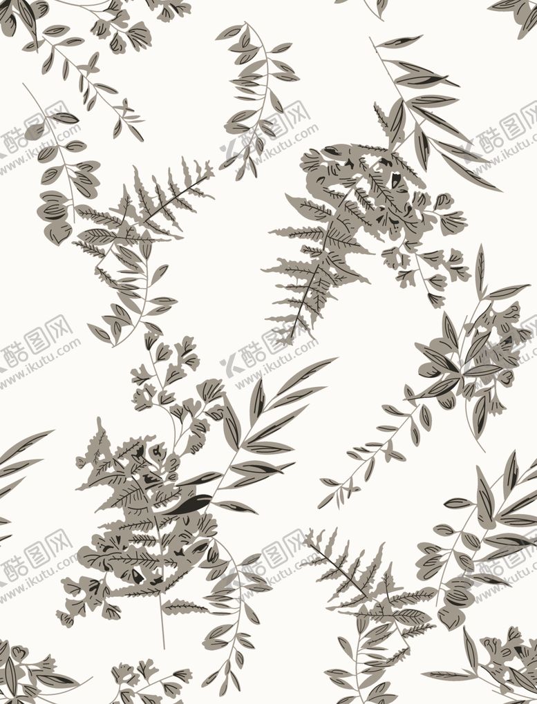 编号：34545409220842132772【酷图网】源文件下载-手绘叶子