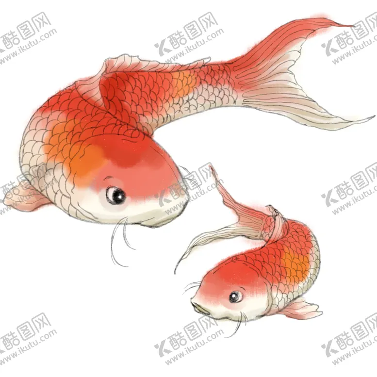 编号：73065402082039071456【酷图网】源文件下载-锦鲤元素图片