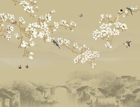 中式花鸟