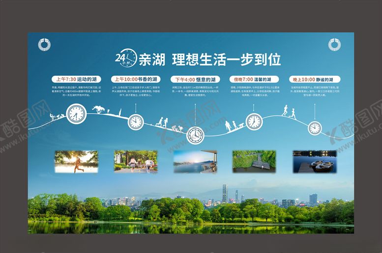 编号：74586304252310556688【酷图网】源文件下载-房地产湖居住宅湖景生活