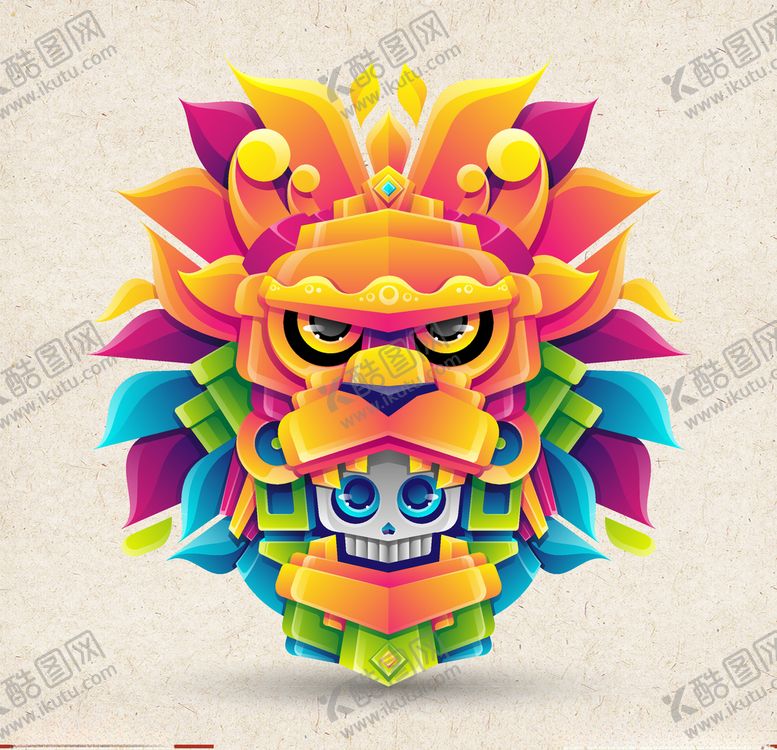 编号：71767407121637203423【酷图网】源文件下载-矢量动物矢量植物插画手绘