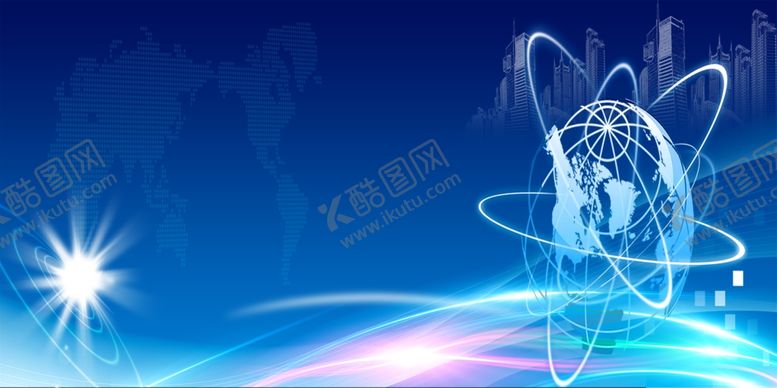 编号：69869902121422044227【酷图网】源文件下载-蓝色科技背景