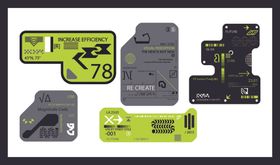 多样工业标识牌展示