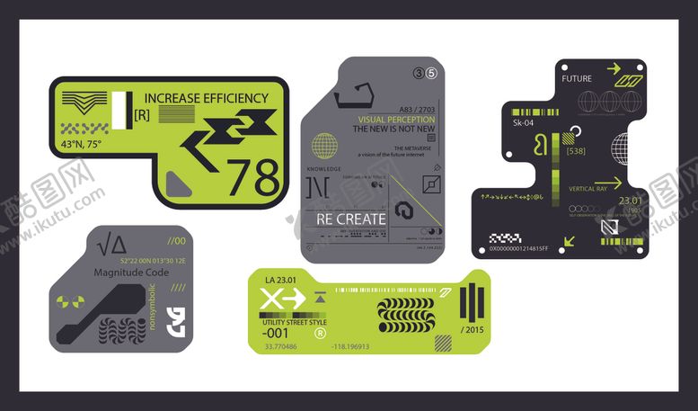 编号：76591411020034448321【酷图网】源文件下载-多样工业标识牌展示