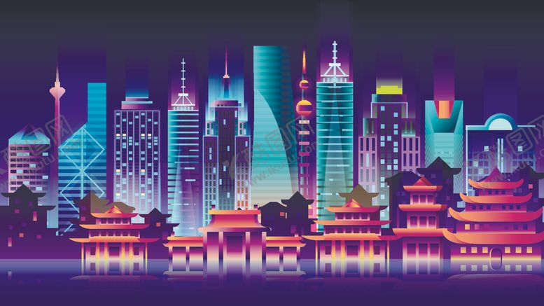 编号：28961302062201114734【酷图网】源文件下载-上海标志建筑