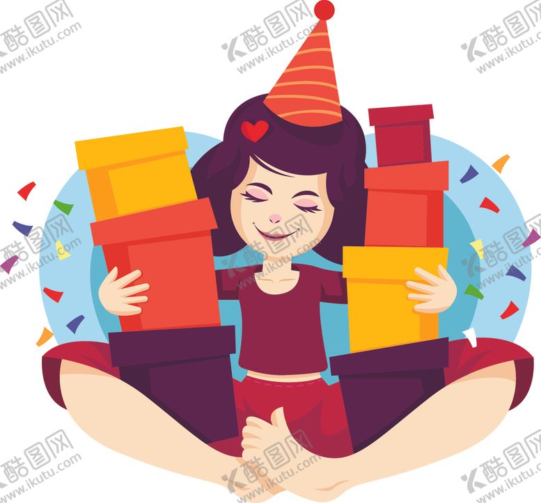 编号：43689707031451591737【酷图网】源文件下载-矢量人物景素材