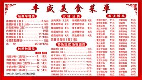 菜单灯箱招牌品