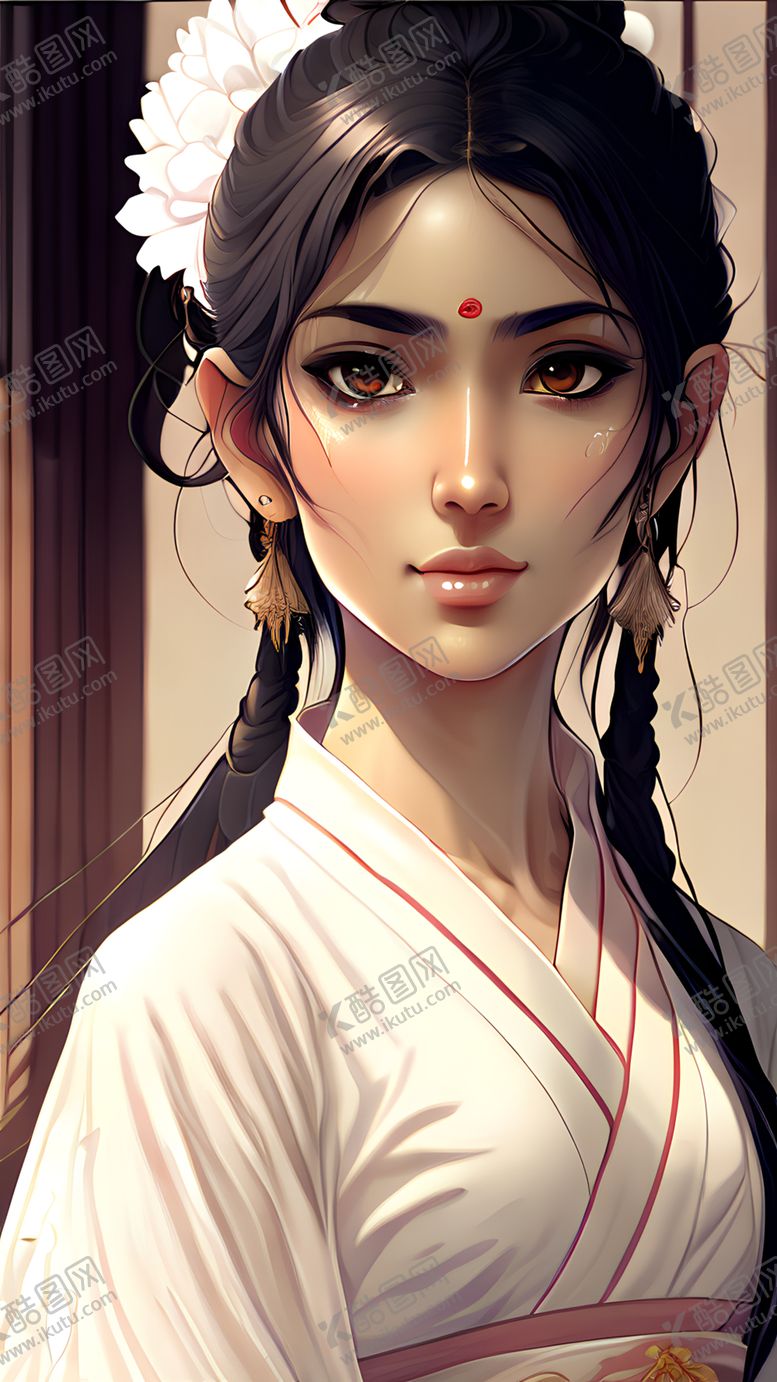 编号：63550101312113457154【酷图网】源文件下载-日漫美女