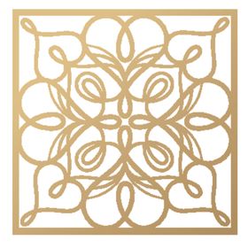 欧式金色花纹图案
