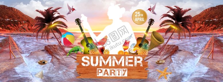 编号：13311809192100334139【酷图网】源文件下载-夏季横幅