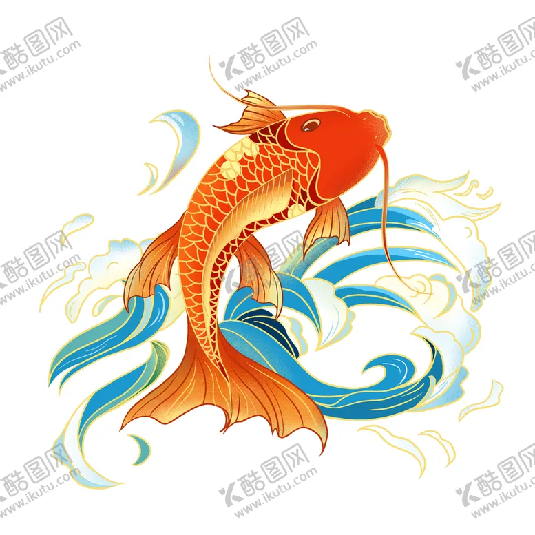 编号：89706210030958050354【酷图网】源文件下载-锦鲤