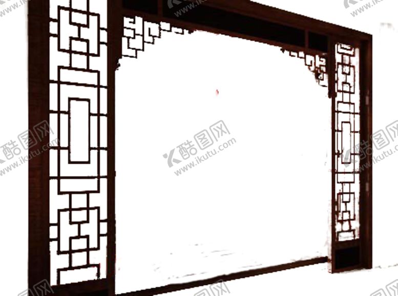 编号：66654504161915387197【酷图网】源文件下载-门框古风建筑免扣PNG素材