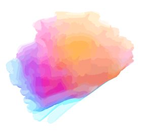 炫彩涂鸦水墨图案