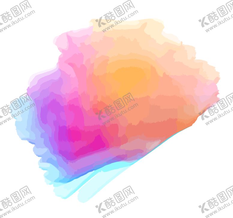 编号：33796507090607495320【酷图网】源文件下载-炫彩涂鸦水墨图案