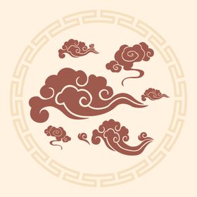中国古典祥云云纹图片