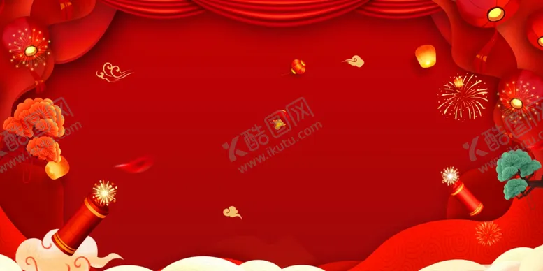 编号：84972702070905023535【酷图网】源文件下载-红色灯笼背景