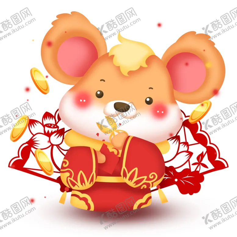 编号：34902007031419472326【酷图网】源文件下载-鼠年春节鼠年迎新春鼠年新年