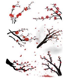 梅花素材