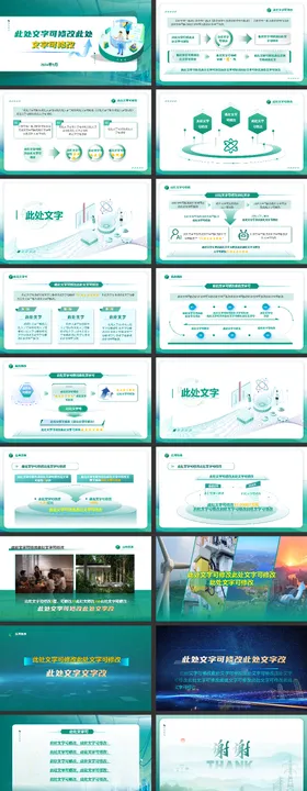 图表工作汇报PPT