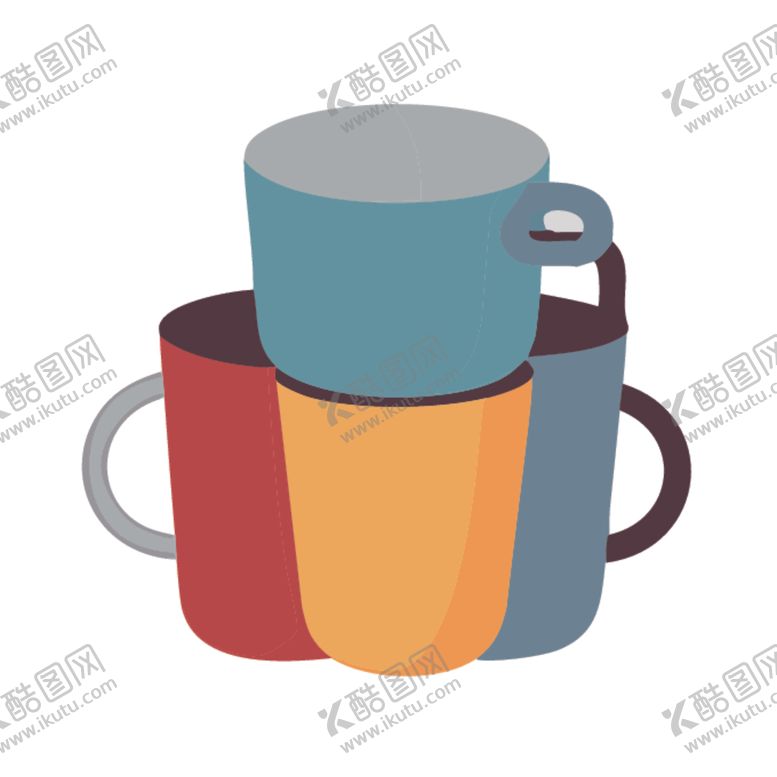 编号：29861602151216429723【酷图网】源文件下载-杯子水杯漱口刷牙洗漱用品