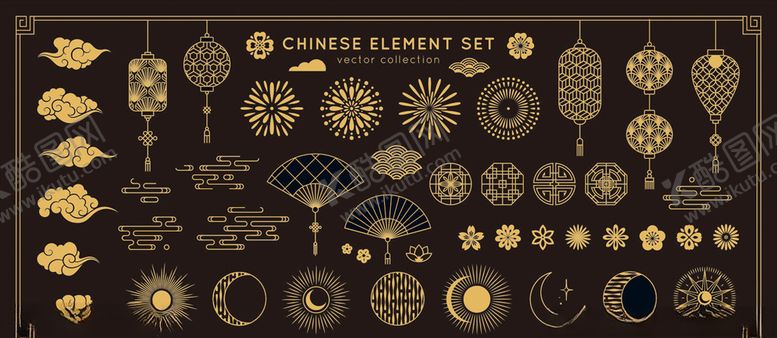 编号：17711010161849388510【酷图网】源文件下载-古典花边传统花纹边框