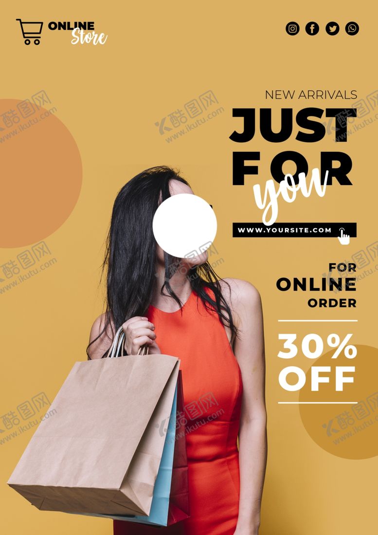 编号：10287010111233065528【酷图网】源文件下载-时装海报