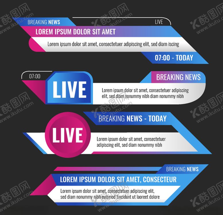 编号：34569509260630264386【酷图网】源文件下载-新闻标题
