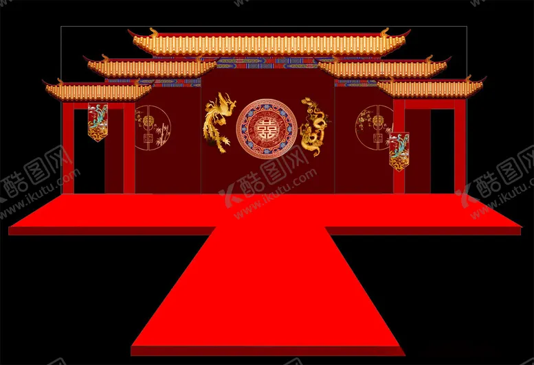 编号：15094306300232486367【酷图网】源文件下载-中式婚礼