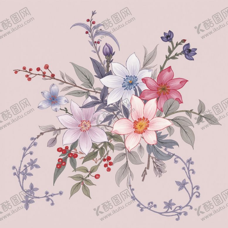 编号：31529101290405302478【酷图网】源文件下载-数码印花
