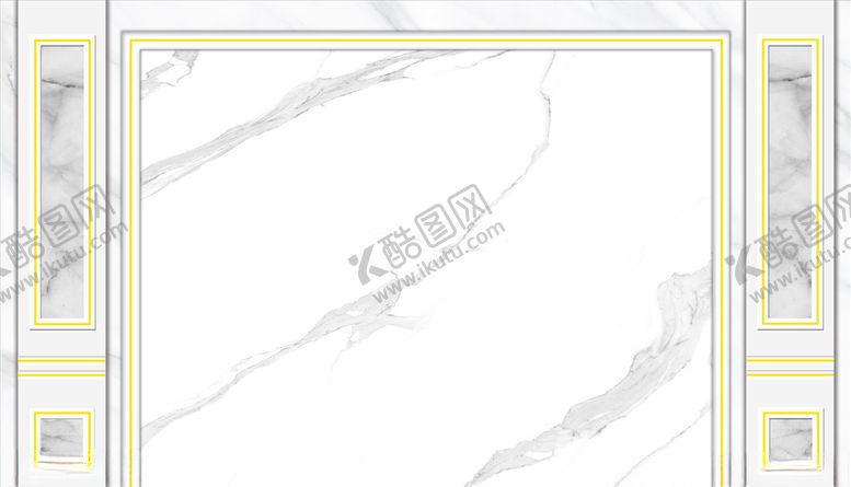 编号：31345605042050175871【酷图网】源文件下载-大理石底纹框框五宫格护墙板