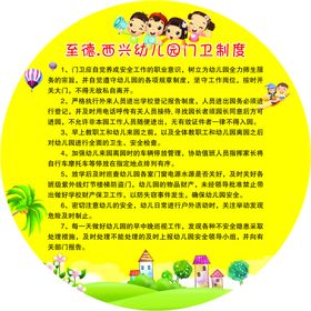 幼儿园展板